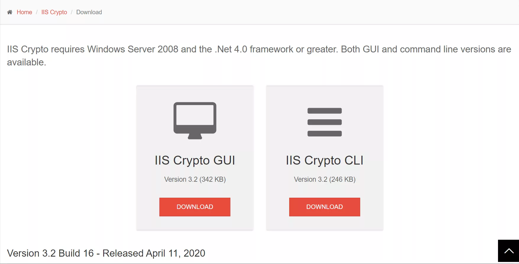 IIS Crypto